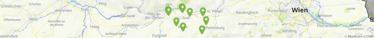Map view for Pharmacies emergency services nearby Loosdorf (Melk, Niederösterreich)
